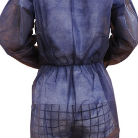 S-3XL Non Woven Surgical Gown Without Hood , Lightweight Breathable Coveralls